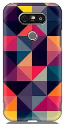 Amazon Brand - Solimo Designer Triangle Pattern 3D Printed Hard Back Case Mobile Cover for LG G5