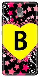 Amazon Brand - Solimo Designer Heart Pattern Alphabet-B 3D Printed Hard Back Case Mobile Cover for Lenovo P2