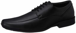 Amazon Brand - Symbol Men's Black Synthetic Formal Shoes - 9 UK (AZ-KY-324A)