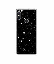 Amazon Brand - Solimo Designer Stars UV Printed Soft Back Case Mobile Cover for Mi Redmi Note 5 Pro