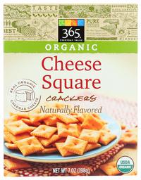 365 Everyday Value, Organic Cheese Square Crackers, 7 oz