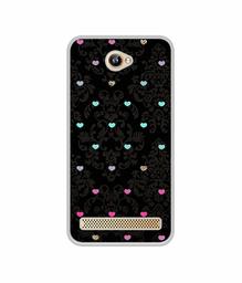 Amazon Brand - Solimo Designer Heart Texture UV Printed Soft Back Case Mobile Cover for 10.or D2