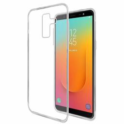 Amazon Brand - Solimo Soft & Flexible Back Phone Case for Samsung Galaxy J8 2018 (Transparent)