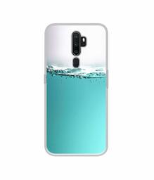 Amazon Brand - Solimo Designer Half Fill UV Printed Soft Back Case Mobile Cover for Oppo A5 (2020)