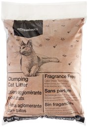 AmazonBasics Clumping Cat Litter, 40 lb Bag