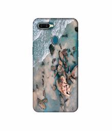 Amazon Brand - Solimo Designer Beach Side 3D Printed Hard Back Case Mobile Cover for Oppo A7