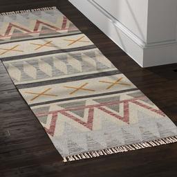 Rivet Transitional Geometric Wool Rug