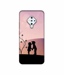 Amazon Brand - Solimo Designer Kiss-ing Couple 3D Printed Hard Back Case Mobile Cover for Vivo S1 Pro