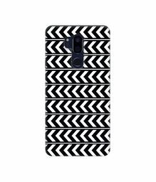 Amazon Brand - Solimo Designer Horizontal Arrow Texture 3D Printed Hard Back Case Mobile Cover for LG G7 ThinQ