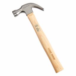 AmazonBasics Hickory Wood Handle Claw Hammer - 16 oz. (Renewed)