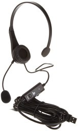 AmazonBasics PlayStation 3 Wired USB Chat Headset (Officially Licensed by Sony)