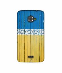 Amazon Brand - Solimo Designer Wooden Pattern 3D Printed Hard Back Case Mobile Cover for InFocus M350