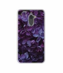 Amazon Brand - Solimo Designer Purple Flowers UV Printed Soft Back Case Mobile Cover for Coolpad Note 5 Lite