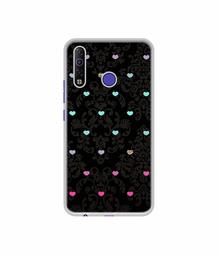 Amazon Brand - Solimo Designer Heart Texture UV Printed Soft Back Case Mobile Cover for Tecno Camon 12 Air