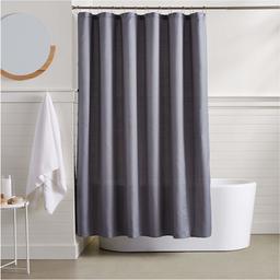 AmazonBasics Linen Style Shower Curtain