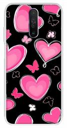 Amazon Brand - Solimo Designer Multicolor Love Butterfly Black Pattern Design Printed Soft Back Case Mobile Cover for Poco X2 / Xiaomi Redmi K30