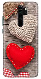 Amazon Brand - Solimo Designer Heart Design 3D Printed Hard Back Case Mobile Cover for Xiaomi Redmi Note 8 Pro