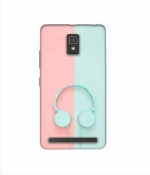 Amazon Brand - Solimo Designer Head Phone 3D Printed Hard Back Case Mobile Cover for Lenovo A6600