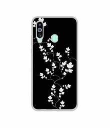 Amazon Brand - Solimo Designer Color Flowers UV Printed Soft Back Case Mobile Cover for Samsung Galaxy M40