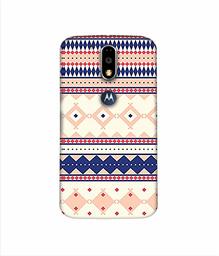 Amazon Brand - Solimo Designer Multi Shape Patterns 3D Printed Hard Back Case Mobile Cover for Motorola Moto G4 Plus (with Logo Cut)