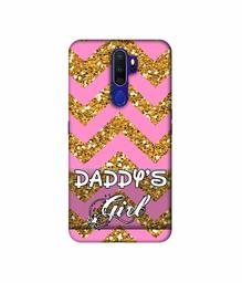 Amazon Brand - Solimo Designer Daddy's Girl 3D Printed Hard Back Case Mobile Cover for Oppo A9 (2020)