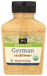 365 by Whole Foods Market, Organic Mustard, German, 8 Ounce