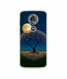 Amazon Brand - Solimo Designer Dark Night View UV Printed Soft Back Case Mobile Cover for Motorola Moto E5 Plus