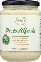 Whole Foods Market, Pasta Sauces Alfredo Pesto, 14.5 Ounce