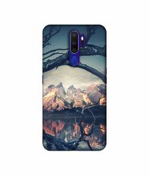 Amazon Brand - Solimo Designer Tree Reflextion 3D Printed Hard Back Case Mobile Cover for Oppo A9 (2020)