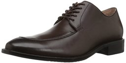 206 Collective Amazon Brand Men's Harrison Dress-Split-Toe Oxford, Chocolate Brown Leather, 7.5 D US