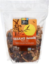 365 Everyday Value, Trail Mix Sesame Serenity, 16 Ounce