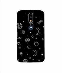 Amazon Brand - Solimo Designer Solar System 3D Printed Hard Back Case Mobile Cover for Motorola Moto G4 Plus (with Logo Cut)