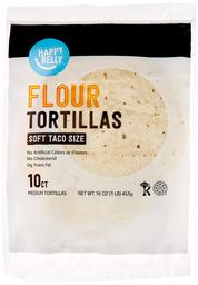 Happy Belly Tortillas, Flour, 16 oz, 10 Count