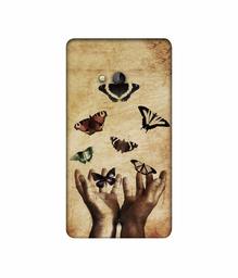 Amazon Brand - Solimo Designer Butterflies 3D Printed Hard Back Case Mobile Cover for Microsoft Lumia 540