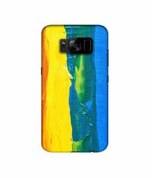 Amazon Brand - Solimo Designer Multicolor Line Color On Canvas 3D Printed Hard Back Case Mobile Cover for Samsung Galaxy S8 Plus