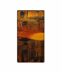 Amazon Brand - Solimo Designer Brown Shade Mashup 3D Printed Hard Back Case Mobile Cover for Sony Xperia L1