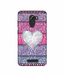 Amazon Brand - Solimo Designer Stone Heart 3D Printed Hard Back Case Mobile Cover for Gionee A1 Lite