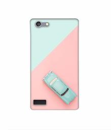 Amazon Brand - Solimo Designer Toy Car 3D Printed Hard Back Case Mobile Cover for Oppo Neo 7