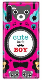 Amazon Brand - Solimo Designer Cute Little Boy Pattern 3D Printed Hard Back Case Mobile Cover for Samsung Galaxy Note 10