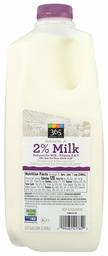 365 Whole Foods Market, Grade A Reduced Fat Milk, 64 Fl Oz (Packaging May Vary)