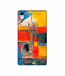 Amazon Brand - Solimo Designer Multicolor Squre Blocks 3D Printed Hard Back Case Mobile Cover for Sony Xperia Z2