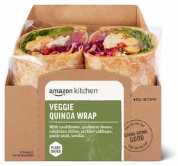 Amazon Kitchen, Veggie Quinoa Wrap, 11.1 oz