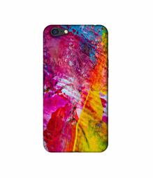 Amazon Brand - Solimo Designer Multicolour Texture 3D Printed Hard Back Case Mobile Cover for Oppo A71