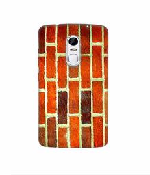 Amazon Brand - Solimo Designer Brick Texture 3D Printed Hard Back Case Mobile Cover for Lenovo Vibe X3