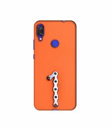 Amazon Brand - Solimo Designer Number One 3D Printed Hard Back Case Mobile Cover for Xiaomi Redmi Note 7 Pro