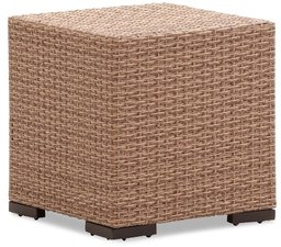 Strathwood handtag sidobord all-Weather Wicker Naturligt