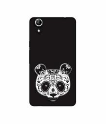 Amazon Brand - Solimo Designer Panda Illustrator 3D Printed Hard Back Case Mobile Cover for Micromax Canvas Selfie 2 Q340