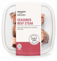 Amazon Kitchen, Seasoned Beef Steak, 3.5 oz