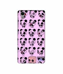 Amazon Brand - Solimo Designer Panda Experation 3D Printed Hard Back Case Mobile Cover for Vivo Y51L