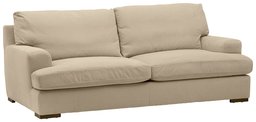 Amazon Brand – Stone & Beam Lauren Down-Filled Oversized Sofa Couch with Hardwood Frame, 89